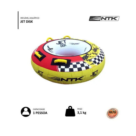 Boia Rebocável Ntk Jet Disk Inflável