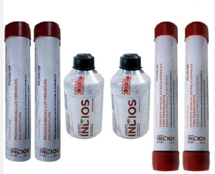 Kit Pirotécnico Para Embarcações Mar Aberto E Costeira | Produtos Náuticos