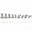 ADAPTADOR FEMEA 3/8'  ENG. RAPIDO 1/4' PNEUMATIC