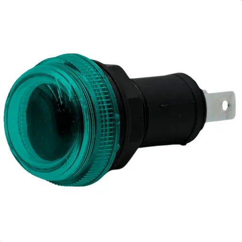 Soquete para Luz de Painel com Lâmpada LED Verde -  ETE 7063 VD