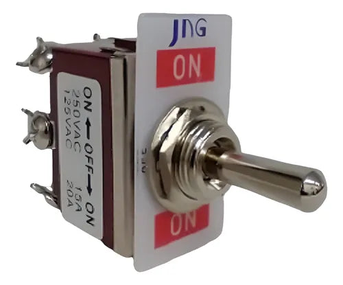 Chave de Alavanca On-Off-On JNG - 15A / 20A