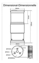 Luz A Led Super Estrobo Sapphire 4 Em 1 Digital