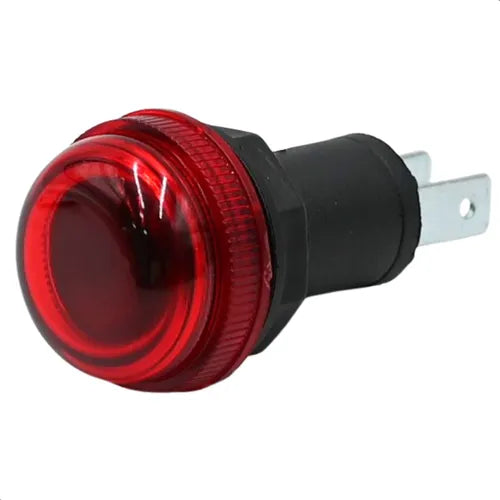 Soquete para Luz de Painel com Lâmpada LED Vermelha - ETE7063 VM