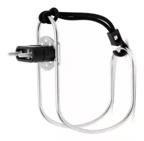 Suporte Inox C/ Regulagem E Trava Encaixe Para Boia Circular