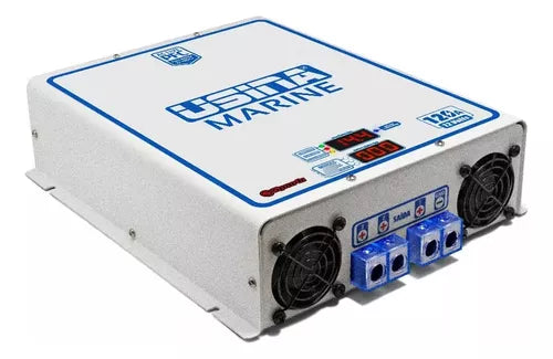 Fonte Carregador Usina De Baterias 12v 120 Nautico Marine