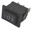 Interruptor Quadrado ON-OFF Preto - 6A/250V 10A/125V - DNI