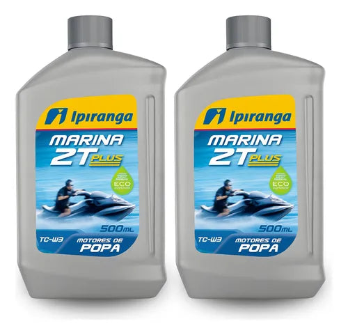 Óleo de Motor Náutico Marina 2T Plus TC-W3 - 1 Litro