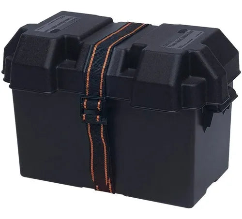 Caixa de Bateria Plástica com Alça - Dimensões 313 x 179 mm