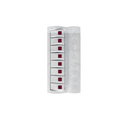 Painel Elétrico com 8 Botões para Embarcações - Branco Marine/Boat