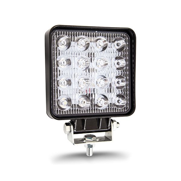 Farol de LED Quadrado Innova Lite IL-6008 - 16 LEDs - Bivolt - 13W
