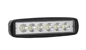 Farol de LED Retangular Fino Innova Lite IL-6012 - 6 LEDs - 13W - Bivolt