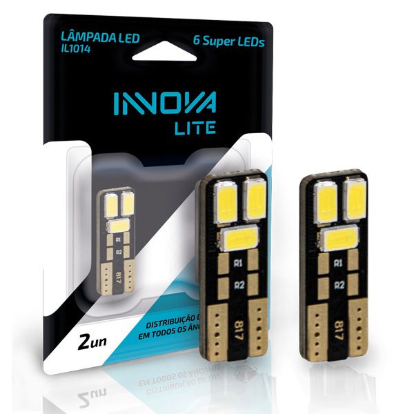 Par de Lâmpadas LED Innova Lite IL-1014 - 24V