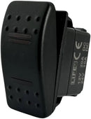 Interruptor com Função On-Off-On Led Vermelha 4 Pinos